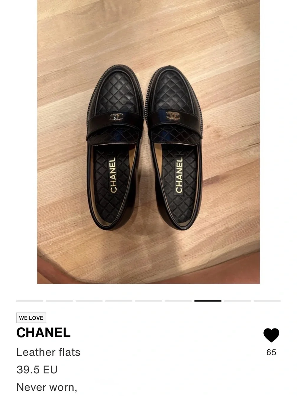 CHANEL new black